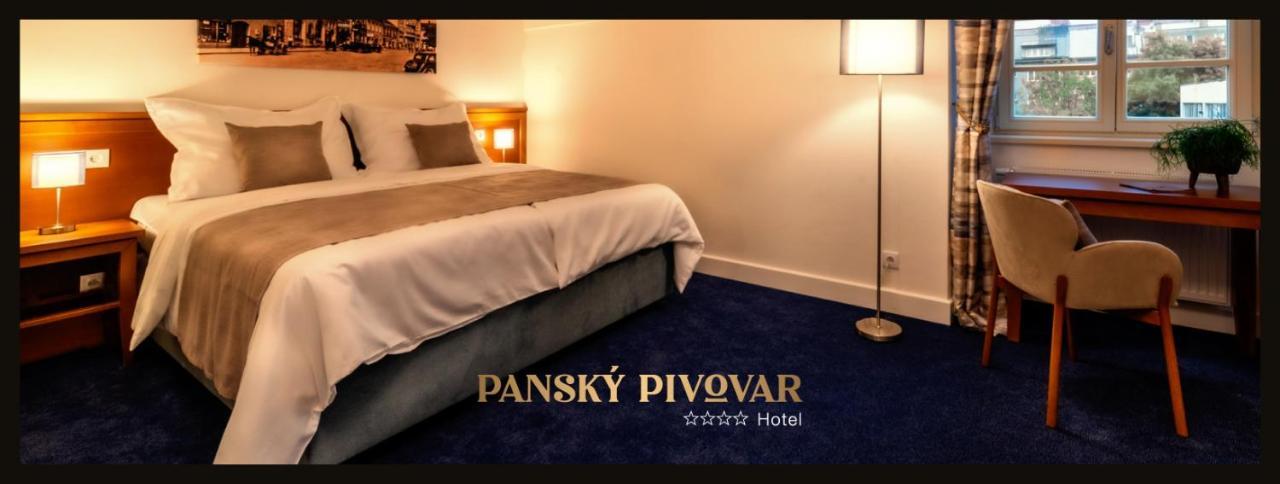 Hotel Pansky Pivovar Holešov 外观 照片